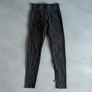 TEREZ Women's Black Equinox Logo Leggings Size XS